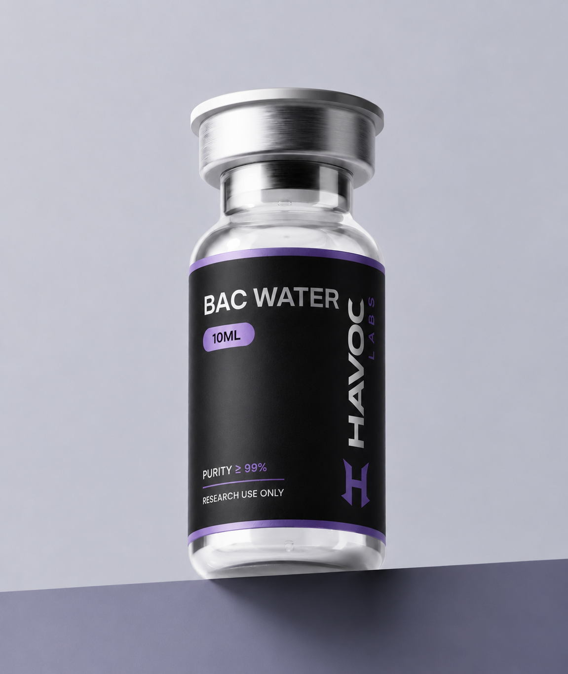 Havoc H2O research peptide vial