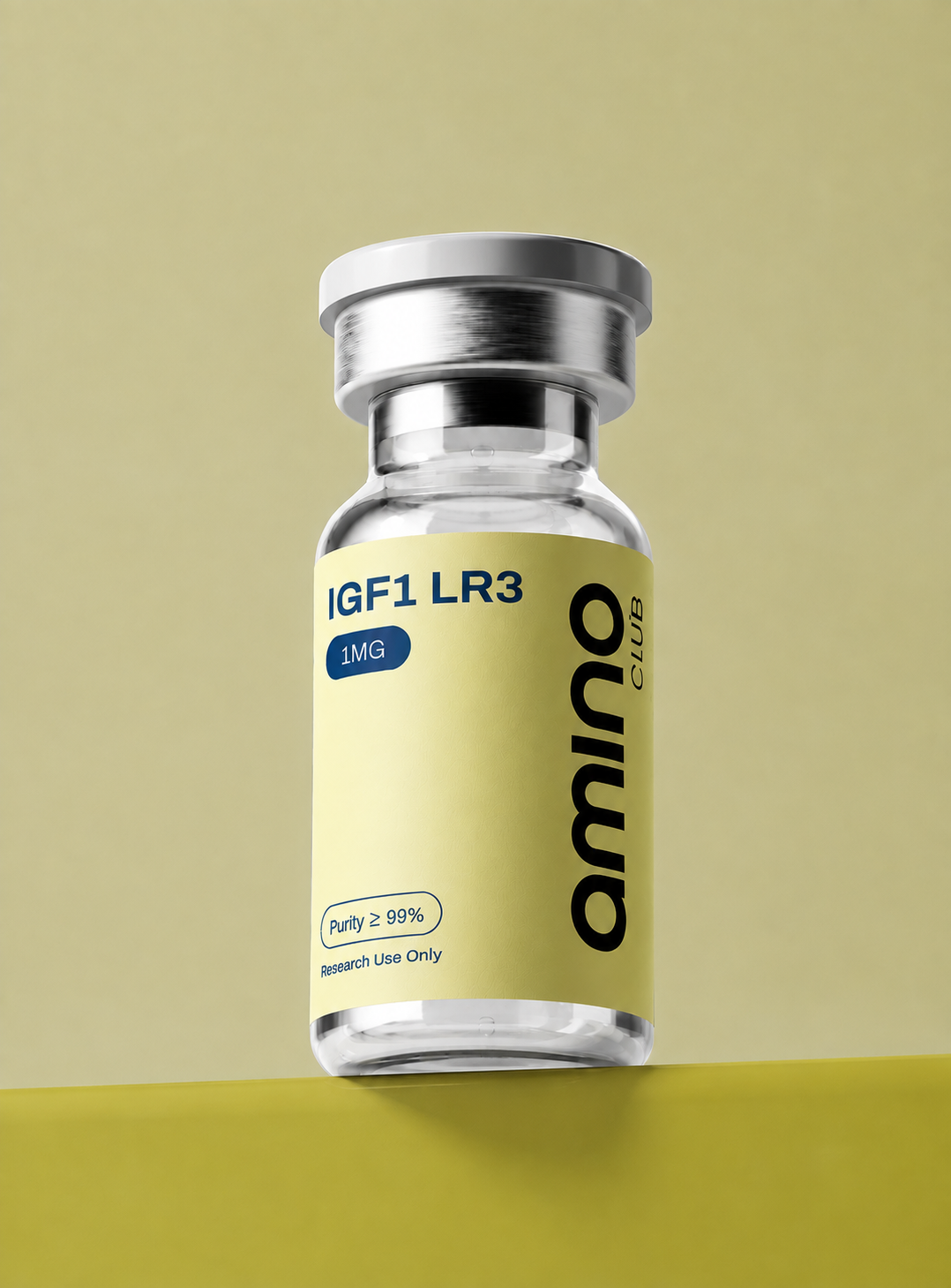 IGF-1 LR3 research peptide vial